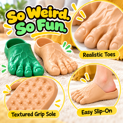 👻 Halloween Monster Big Toe Slide Sandals, Unisex Slip-On Slippers