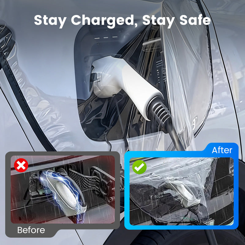 🚗 50% OFF! 🛡️ Magnetic Charging Port Cover – Waterproof & EV-ready ✨