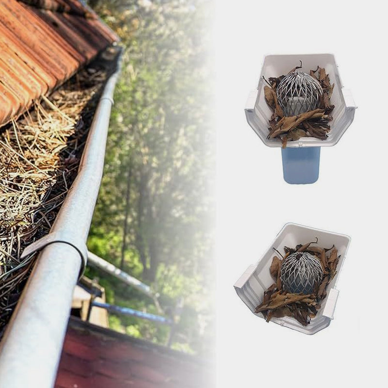 🌧️ LIMITED-TIME 50% OFF! 🛠️ Gutter Downspout Guards – Aluminium Mesh, Leaf Blocking, Easy Install ✨