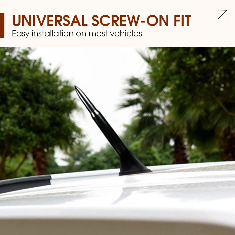 Universal Bullet Antenna for Cars